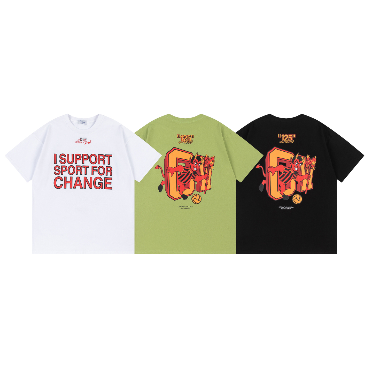 Off-White Printed Crew Neck T-Shirt | Short Sleeve Casual Tee 2 i1746324196348 5606 0 0