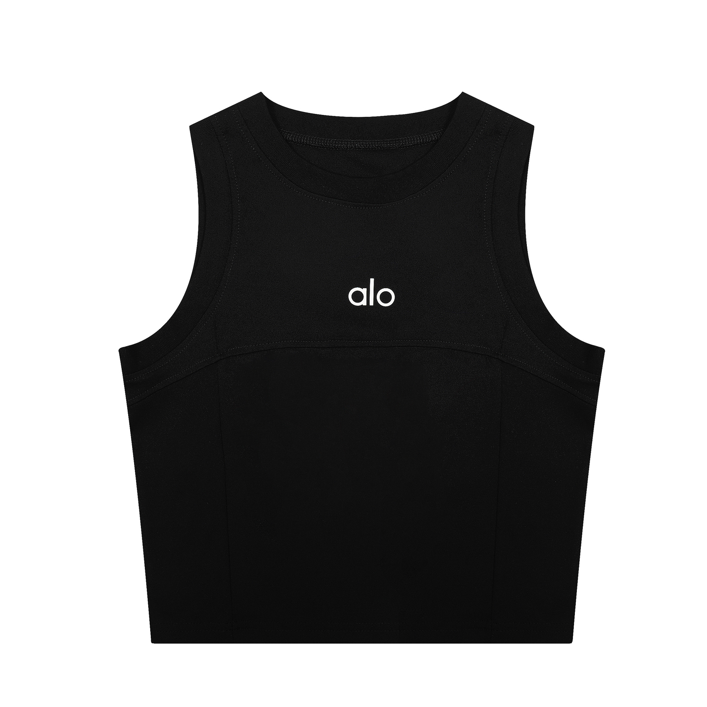 ALO Yoga Ribbed Cropped Tank Top Quick-Drying Sleeveless Sports Vest Two-Piece Set 5 i1746329195622 9317 0 3