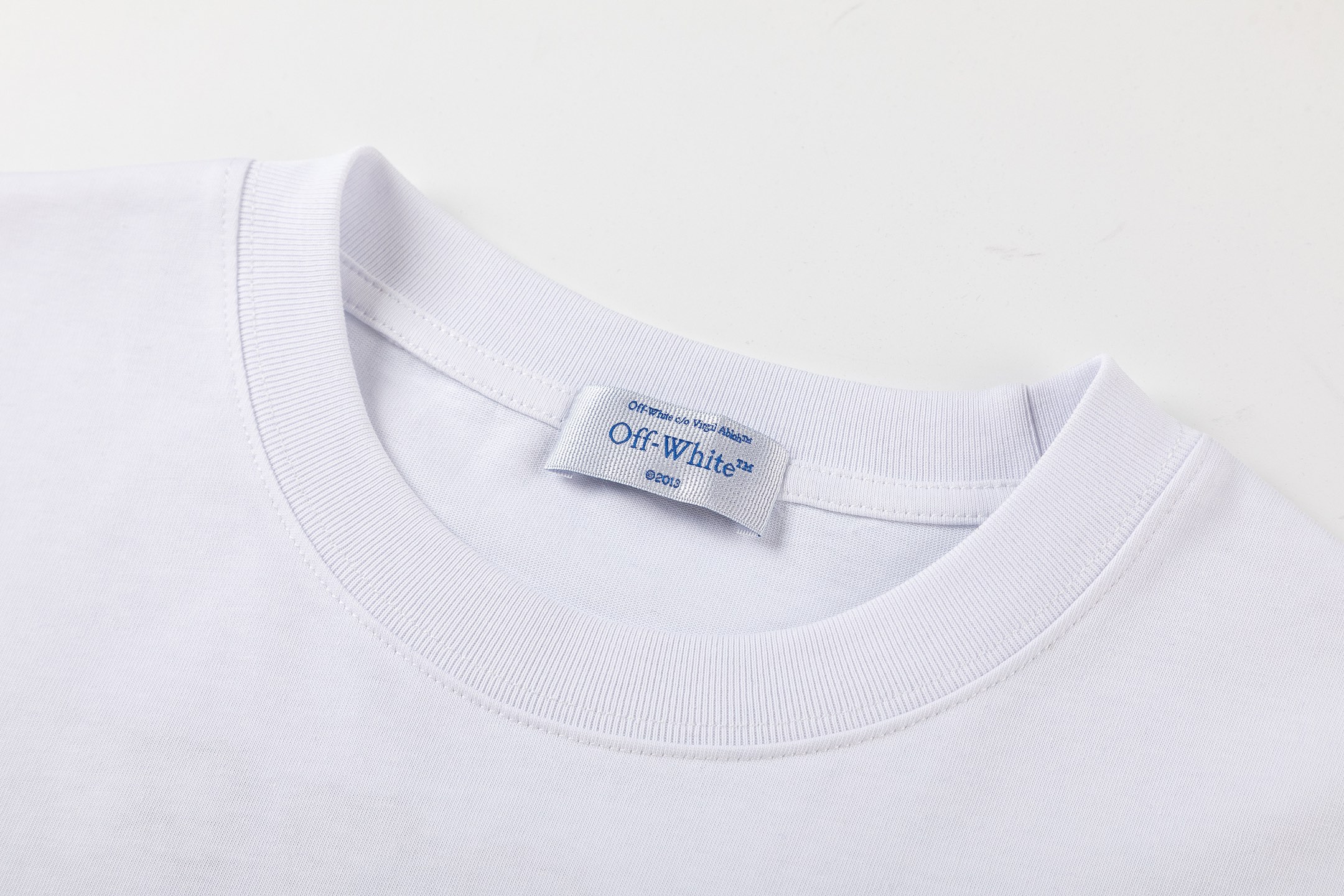 Off White Printed Crew Neck T-Shirts,Fashionable Cotton Tees Tops For Men Women 3 i1747706449015 5834 0 1