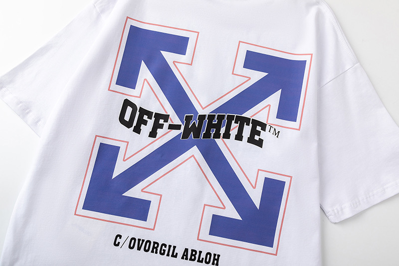Off-White Printed Crew Neck T-Shirt | Short Sleeve Cotton Tee for Men 5 i1747706498300 2232 0 3