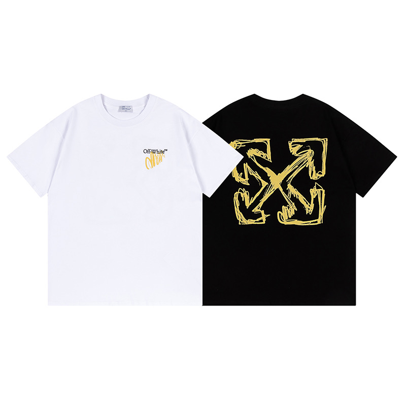Off-White Printed Crew Neck T-Shirt | Fashionable Tees for Men and Women 1 i1747706584854 9965 0 0