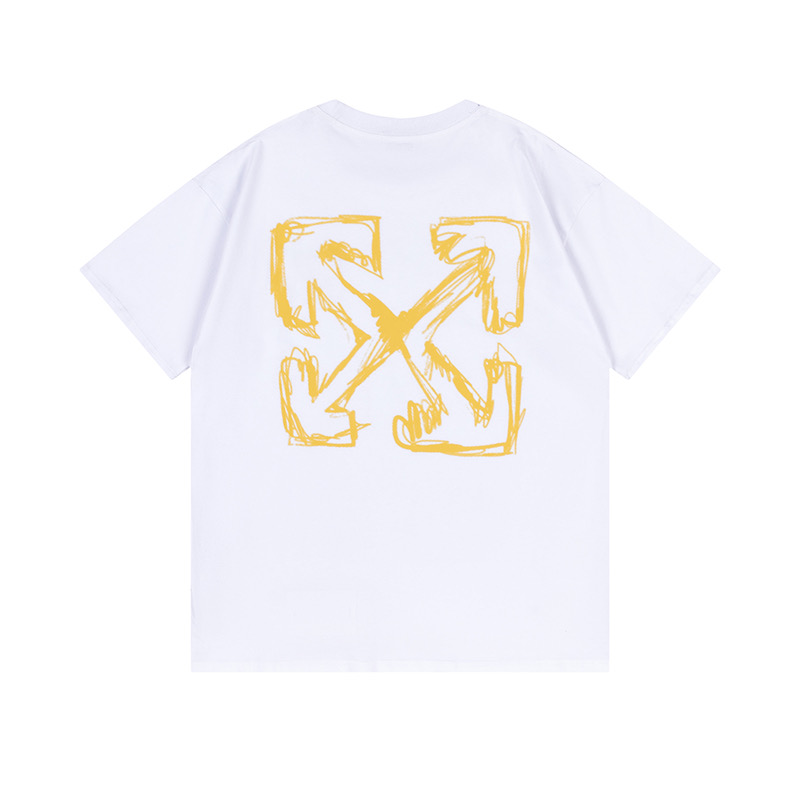 Off-White OW Printed Crew Neck T-Shirt - Stylish, Comfortable, and Trendy 4 i1747706599699 4913 0 3