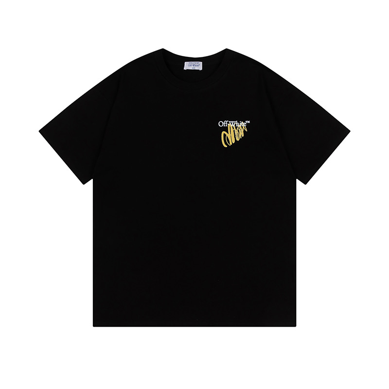 Off-White OW Printed Crew Neck T-Shirt - Stylish, Comfortable, and Trendy 1 i1747706599700 5966 0 0