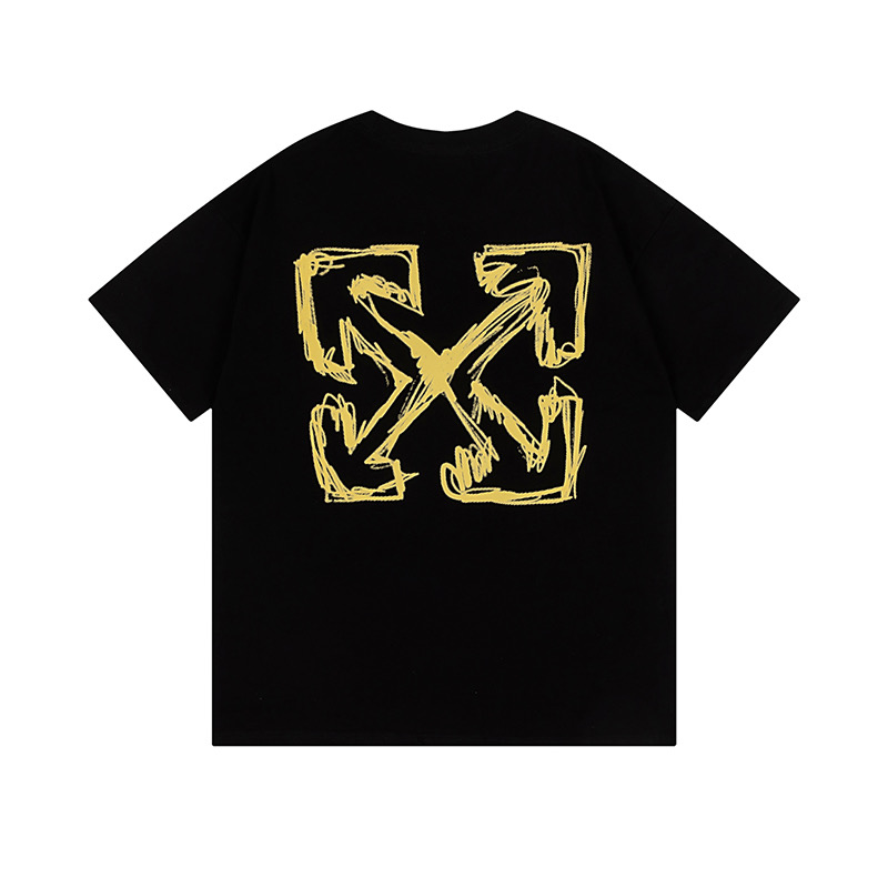 Off-White OW Printed Crew Neck T-Shirt - Stylish, Comfortable, and Trendy 2 i1747706599700 8069 0 1