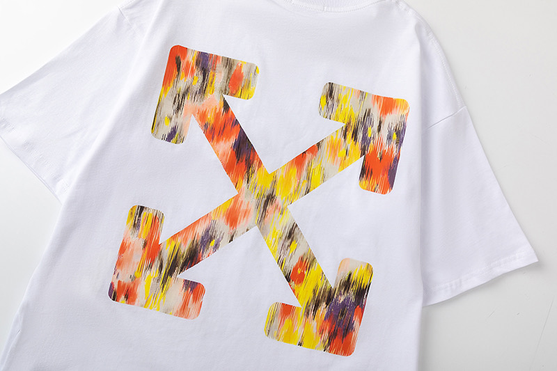 Off-White Printed Crew Neck T-Shirt - Stylish and Comfortable Tees for Men & Women 4 i1747706624881 5373 0 2