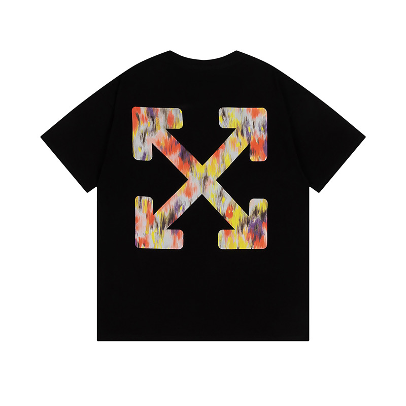 Off-White Printed Crew Neck T-Shirt | Short Sleeve Casual Tee 5 i1747706635389 4540 0 3