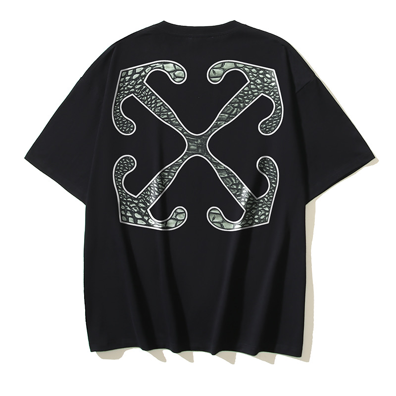 Off-White OW Printed Crew Neck T-Shirt | Fashionable Streetwear Tee 2 i1747708395381 7020 0 0