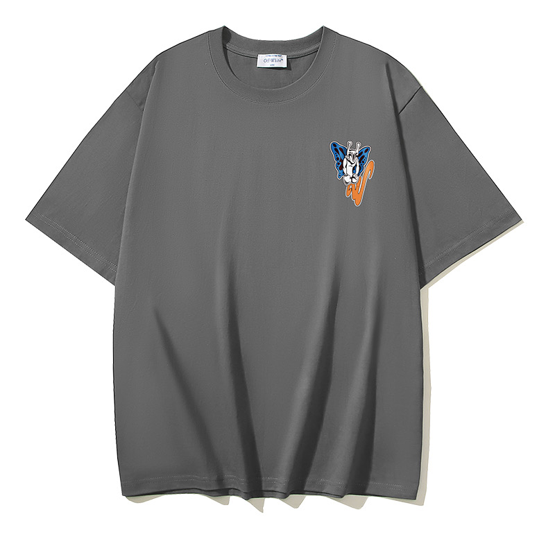 Off-White Printed Crew Neck T-Shirt | Cartoon Graphic Tee 4 i1747709055598 6740 0 3