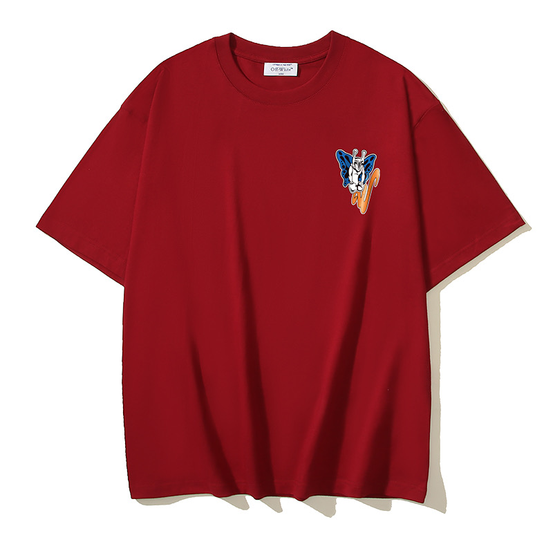 Off-White Printed Crew Neck T-Shirt | Cartoon Graphic Tee 6 i1747709060480 2117 0 5