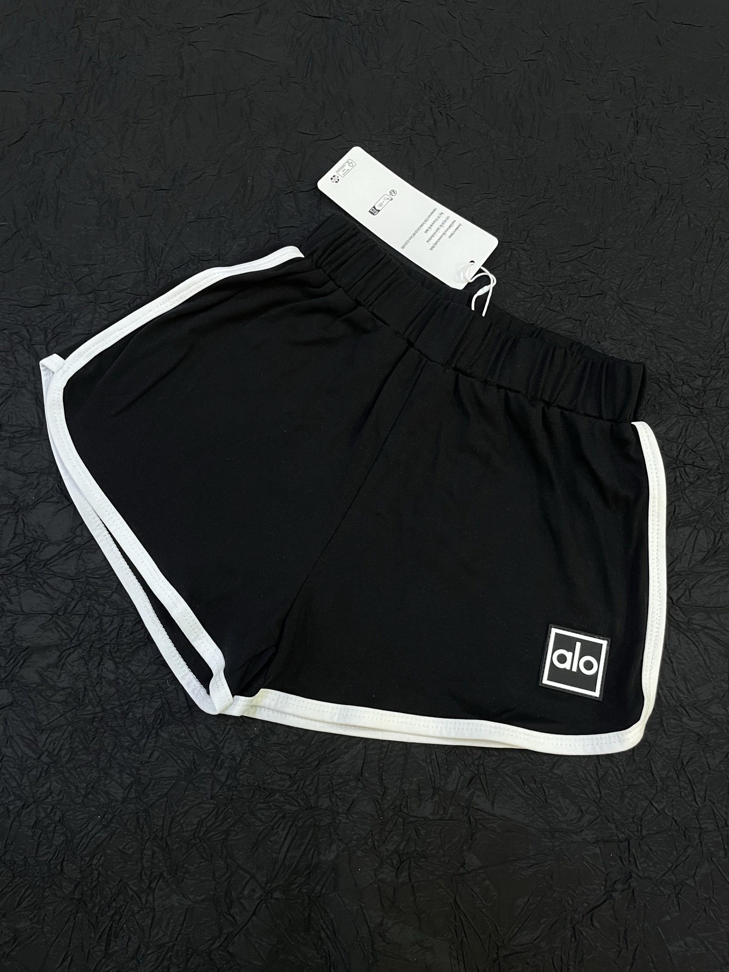 ALO Jersey Shorts: High-Waisted Cotton Blend with Contrast Trim 3 i1747793146224 5238 0 2