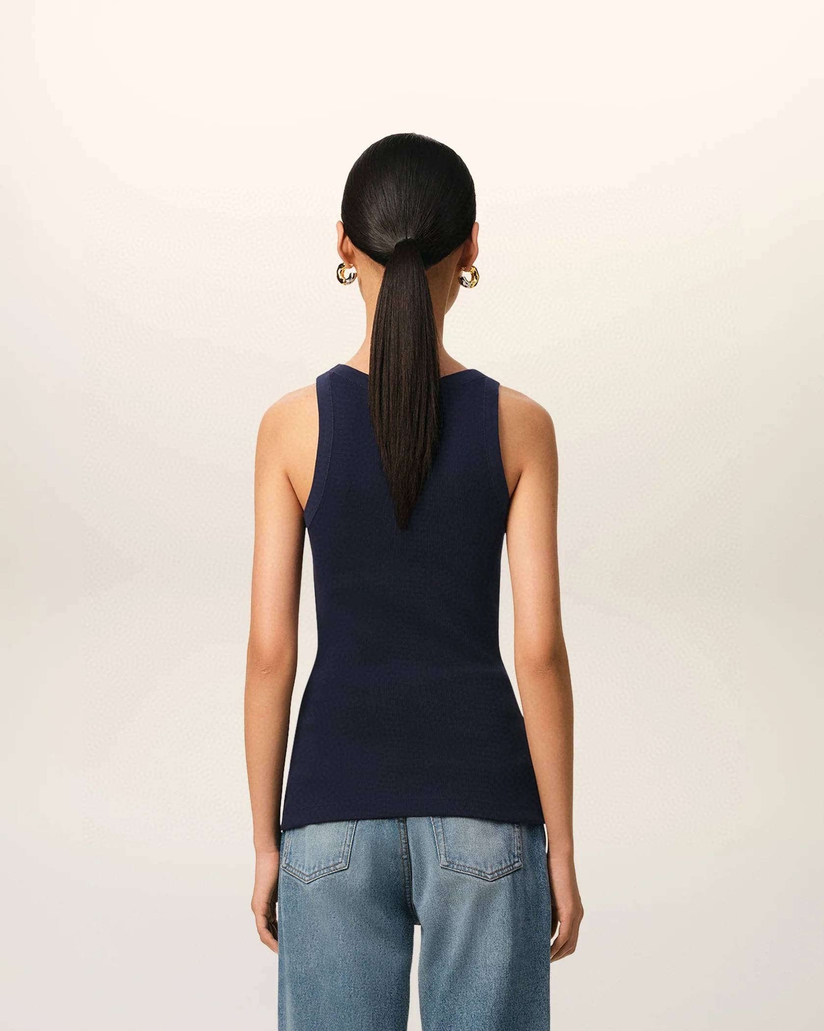 Ami Paris Women's Ami de Coeur Ribbed Knit Tank Top - Lilac 8 i1747907413643 4125 0 7