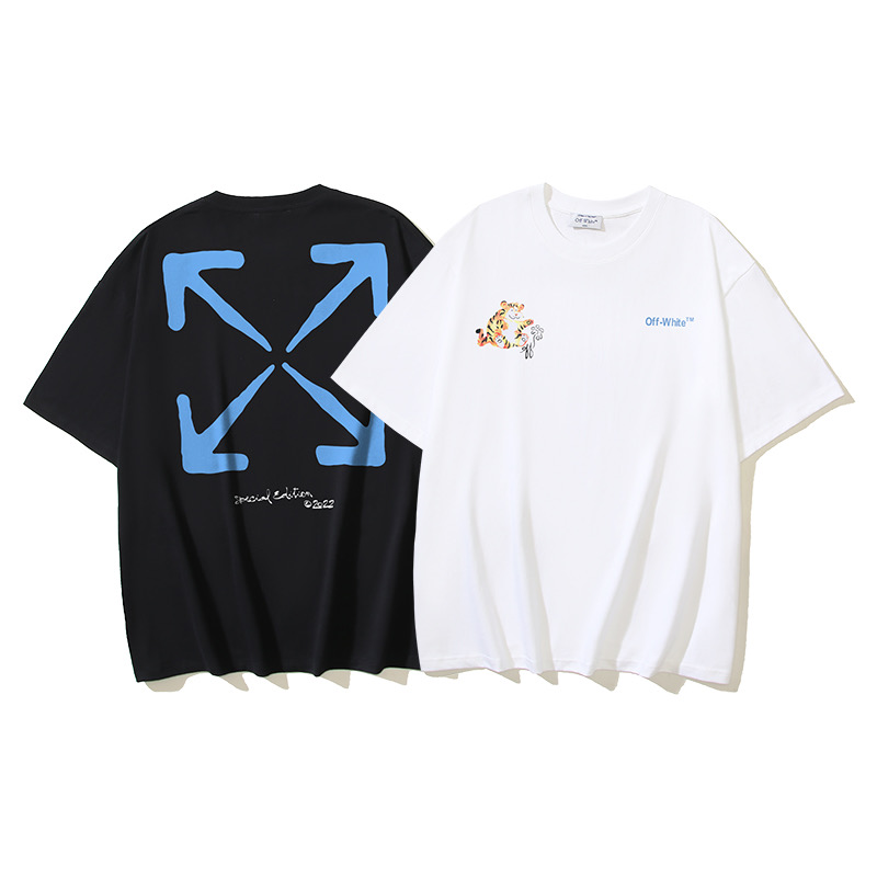 Off-White Printed Crew Neck T-Shirt | OW Special Edition Cotton Tee 1 i1748829853829 2047 0 0