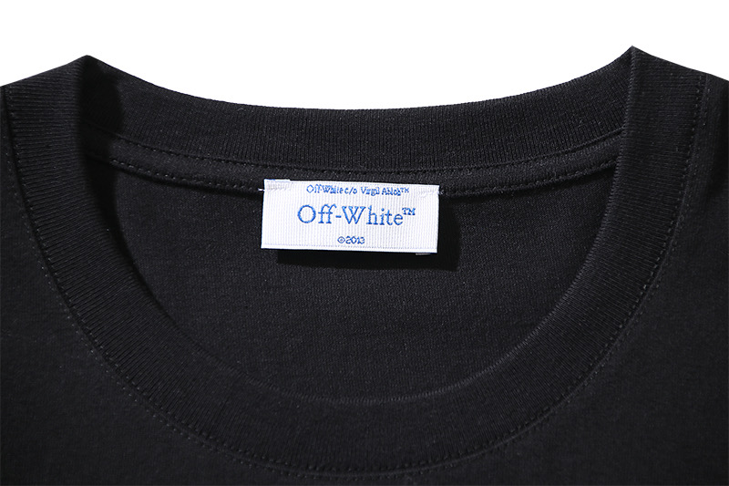 Off-White Printed Crew Neck T-Shirt | OW Special Edition Cotton Tee 2 i1748829853830 150 0 1