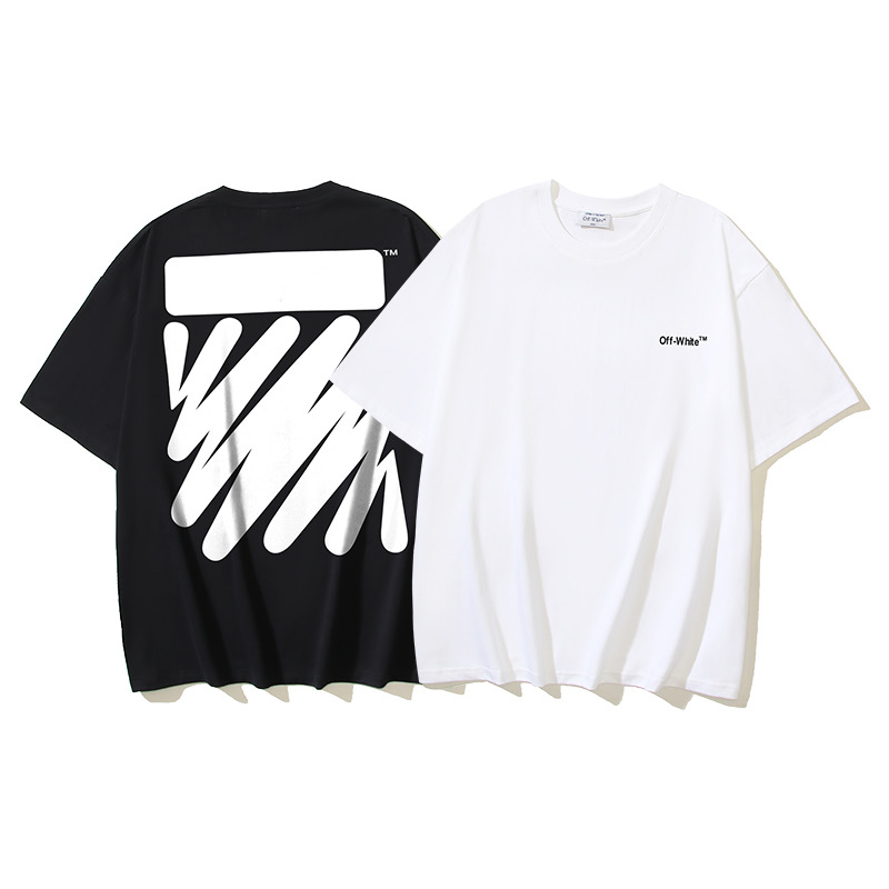 Off-White Printed Crew Neck T-Shirt: Stylish, Comfortable, and Versatile 2 i1748830241692 5851 0 0