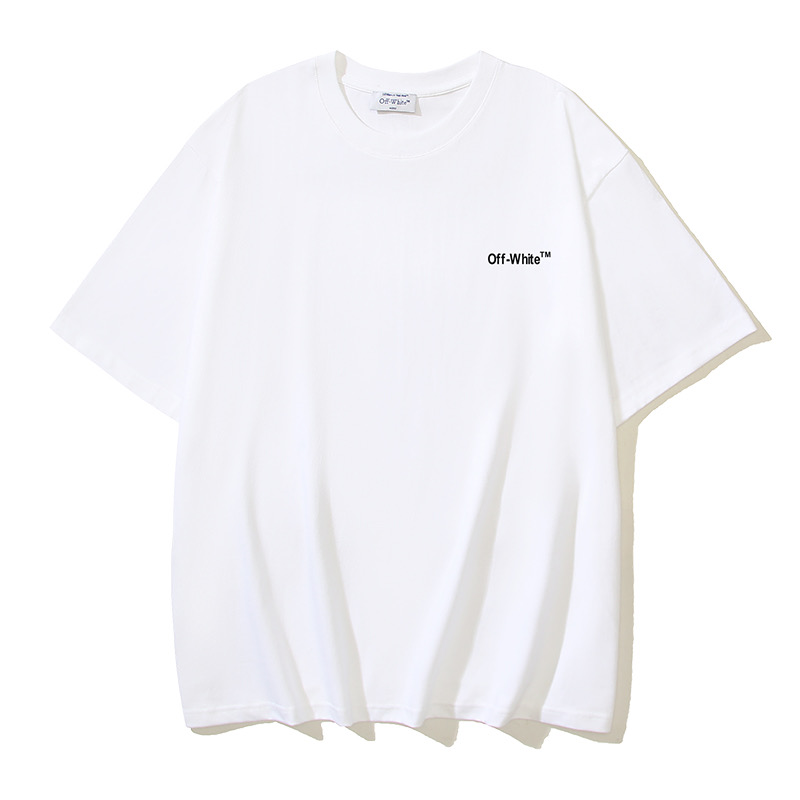 Off-White OW Printed Crew Neck T-Shirt Tees Tops,Size S-XL 4 i1748830286431 8928 0 3
