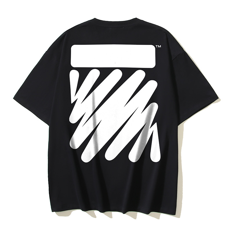 Off-White OW Printed Crew Neck T-Shirt Tees Tops,Size S-XL 1 i1748830296451 3473 0 0