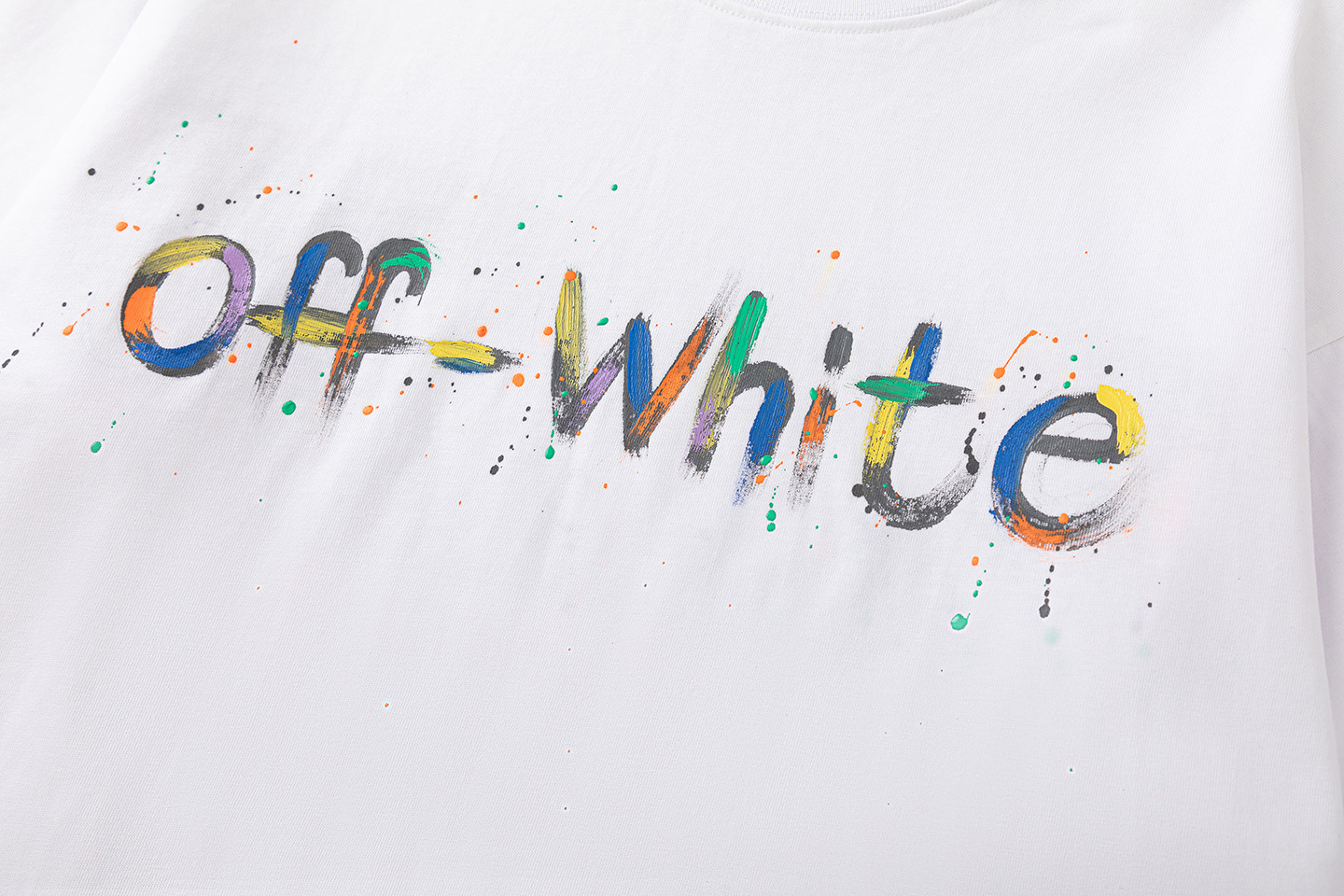 Off-White OW Printed Crew Neck T-Shirt | Fashionable Tees Tops for Men & Women 5 i1748830976861 2391 0 3
