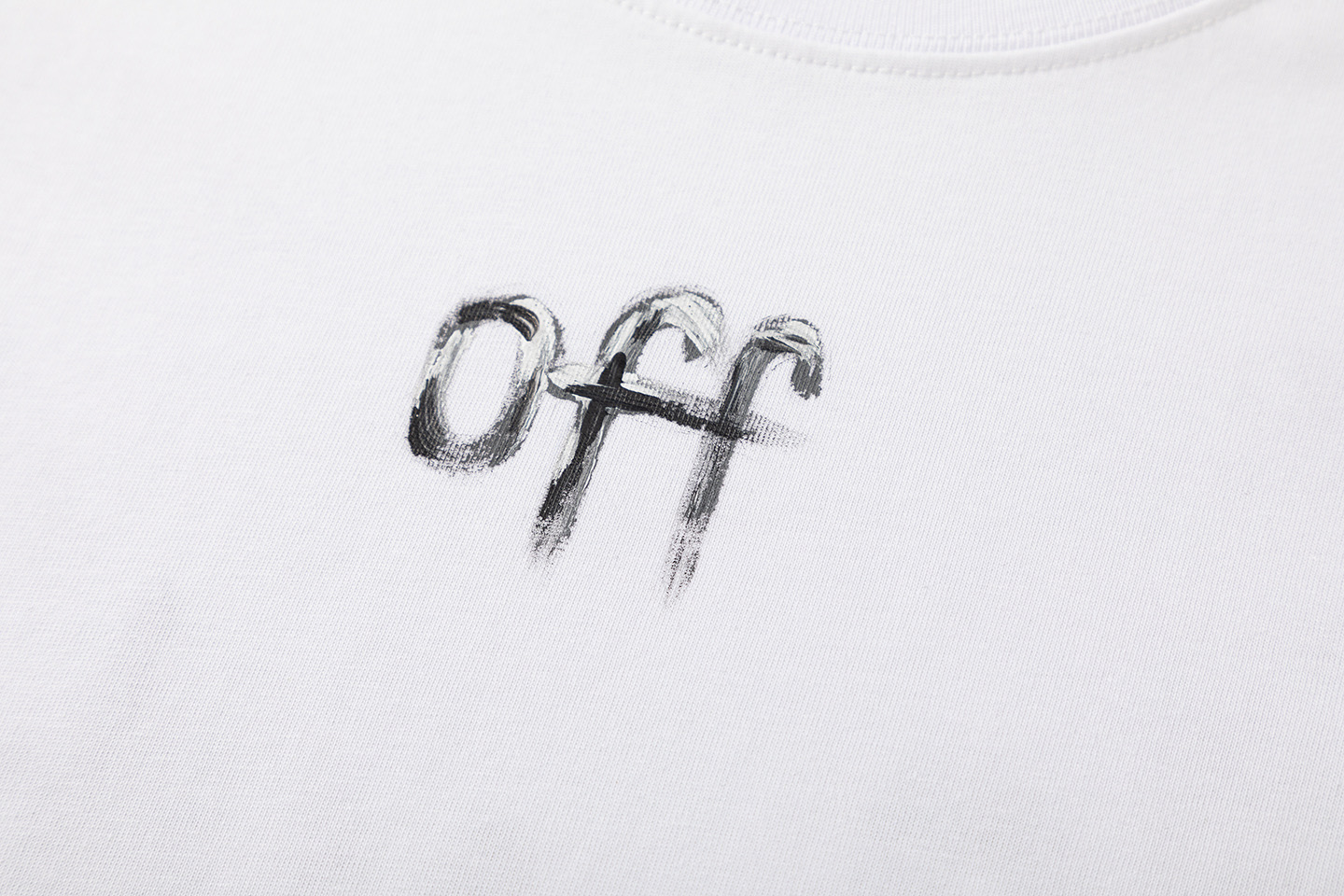 Off-White Printed Crew Neck T-Shirt | Stylish and Comfortable Streetwear Tee 4 i1748831000572 9480 0 3