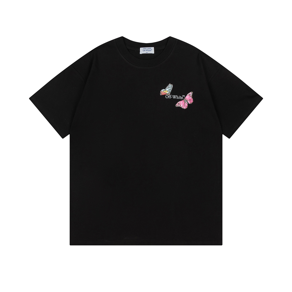 Off-White Butterfly Arrows Crew Neck T-Shirt | Fashionable Cotton Tee 5 i1748831122639 7485 0 3