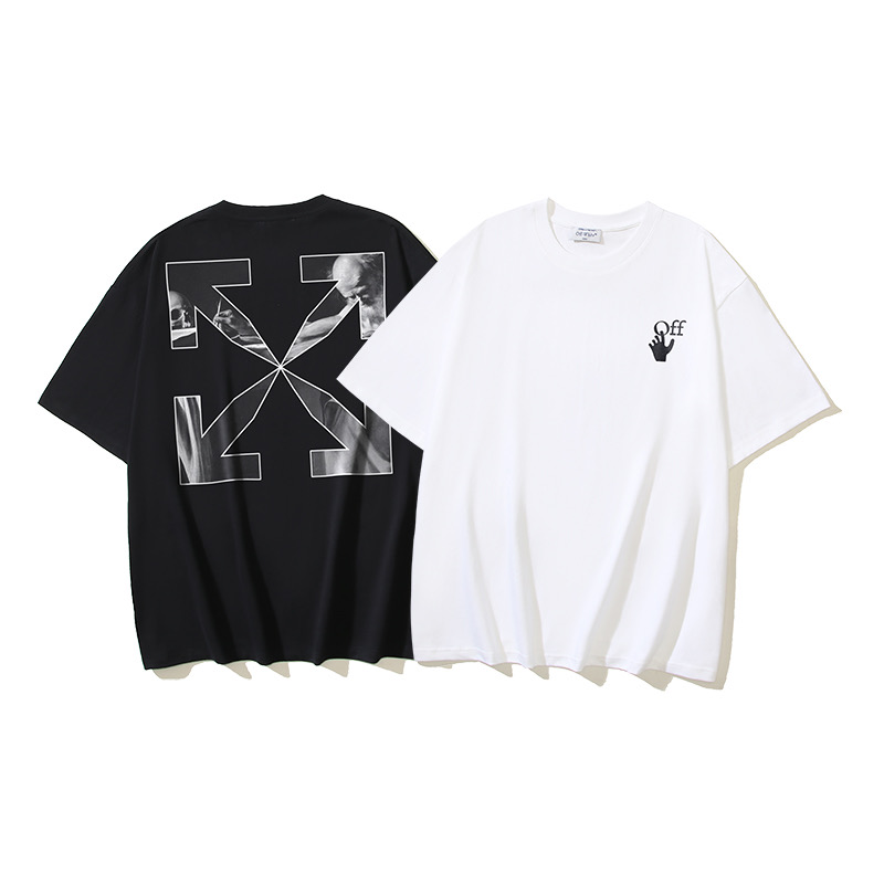 Off-White Printed T-Shirt | Fashionable Streetwear Top (S-XL) 2 i1750381949317 8394 0 0