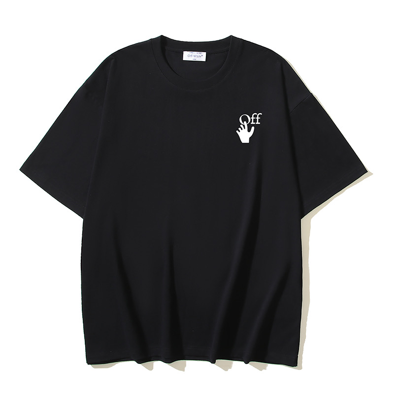 Off-White Caravaggio Arrow Print T-Shirt Fashion Short Sleeve Tops 5 i1750382018208 3365 0 3
