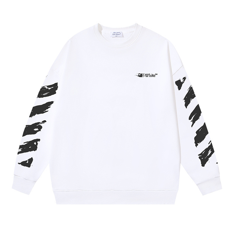 Off-White Brush Arrow Crewneck Sweatshirt - Stylish & Comfortable, Sizes S-XL 3 i1760770758780 7892 0 1