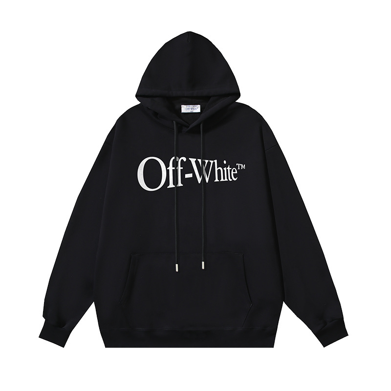 Off-White Arrows Black Cotton Hoodie Pullover Sweatshirt, Sizes S-XL 3 i1760780661024 3059 0 1