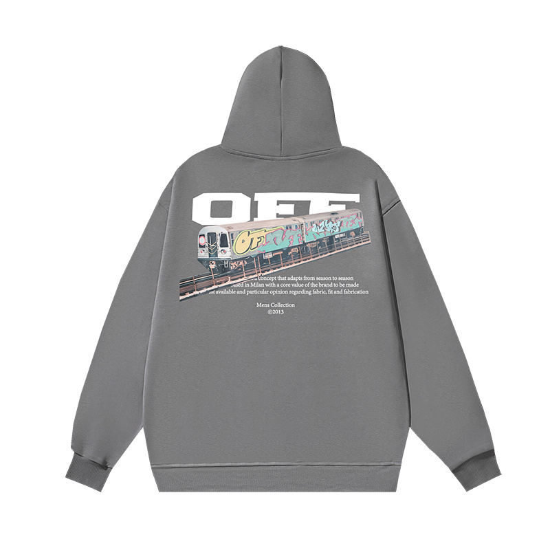 Off-White Men's Black Speaker Print Cotton Hoodie - Sizes S to XL 4 i1760781216047 5003 0 3