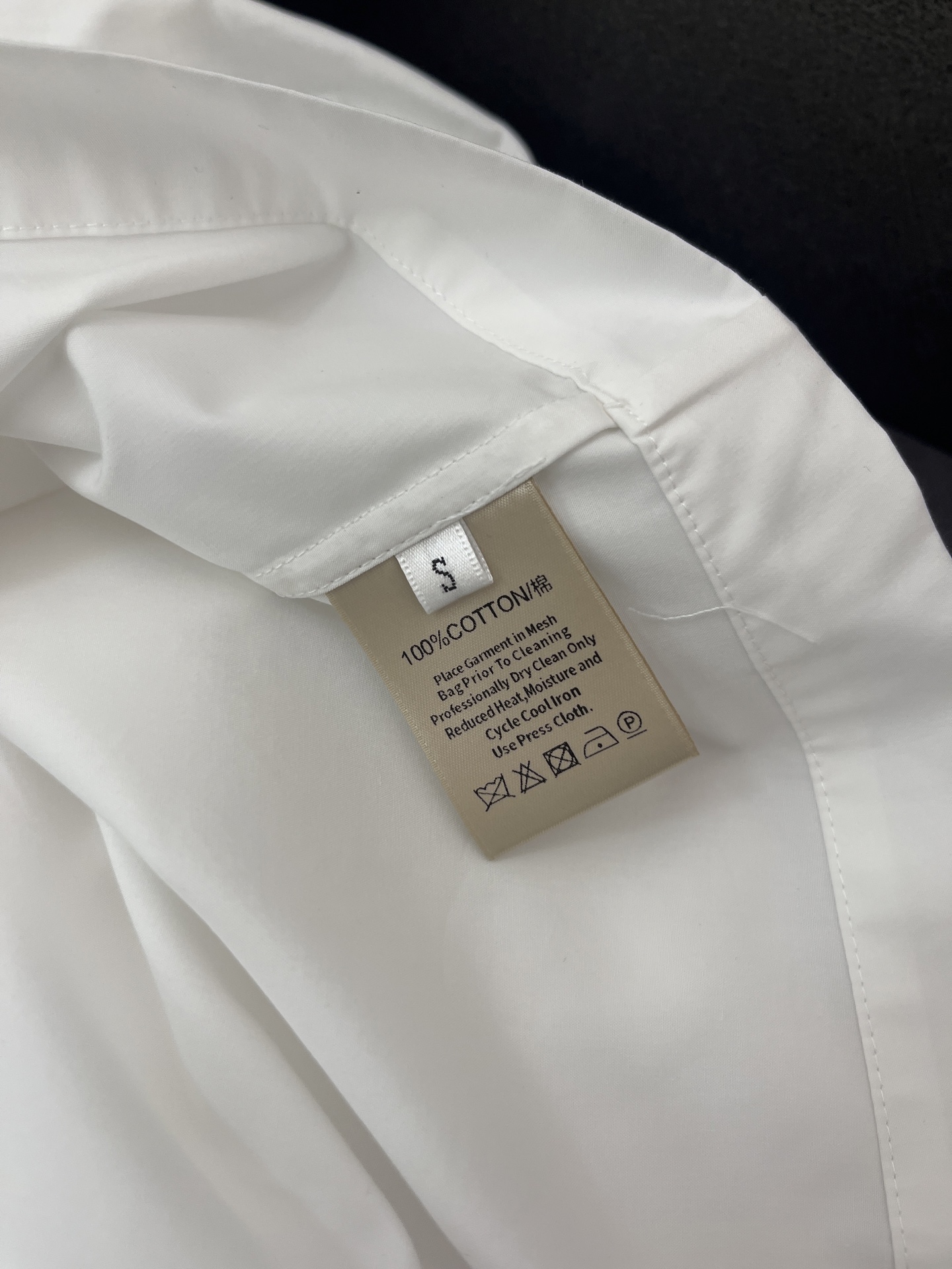 louis vuitton gathered cotton short sleeved shirt