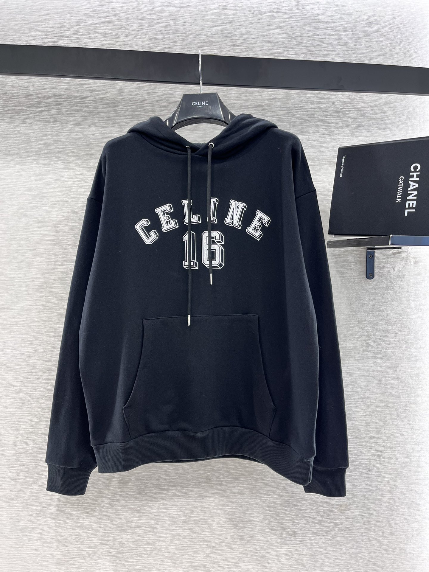 Celine Kleding Sweatshirts Afdrukken Katoen Fashion Bovenzijde met capuchon