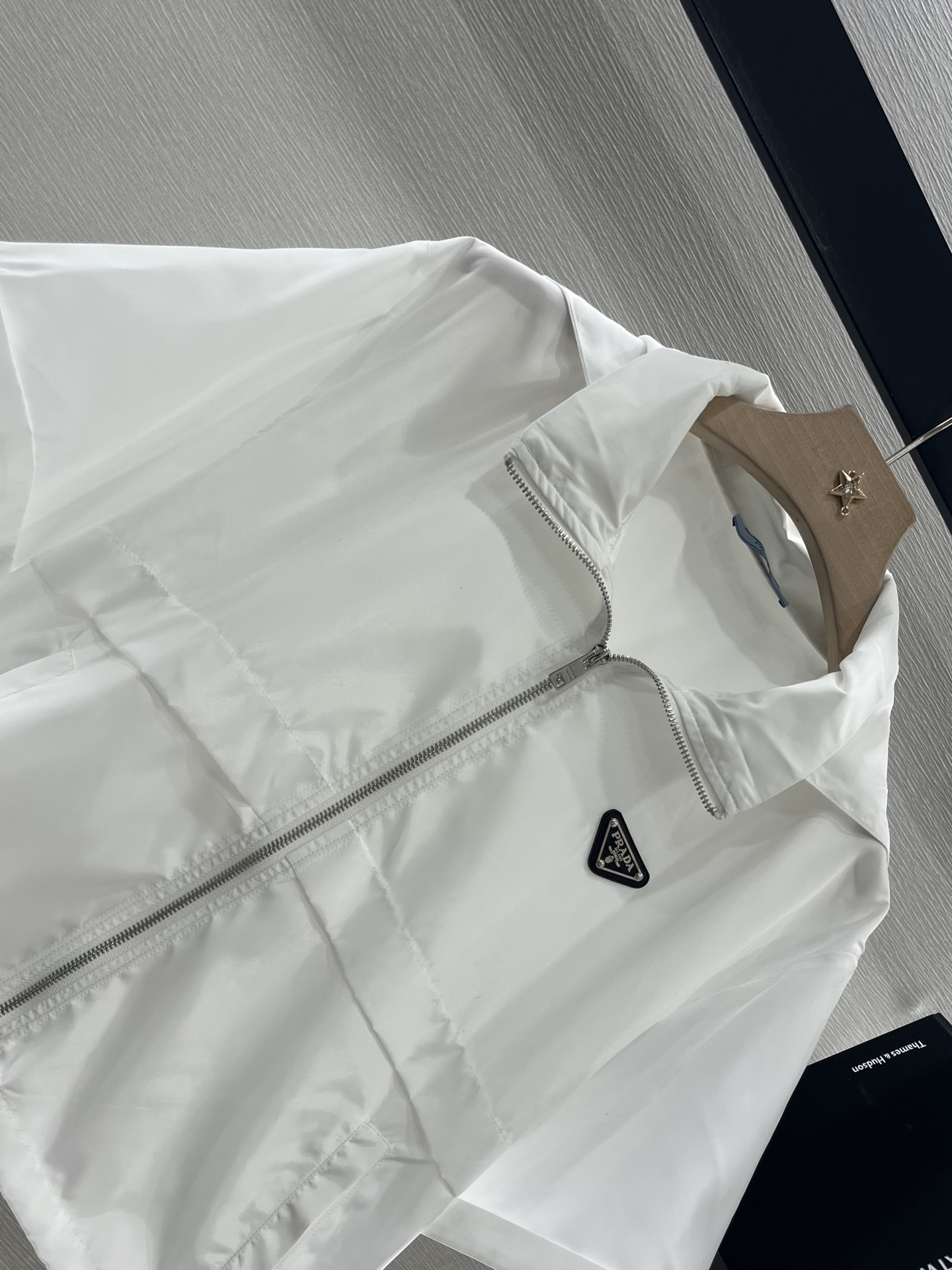 Prada Women's White Hooded Jacket Recycled Nylon Comfortable and Stylish 3 i1746984818886 7944 0 2