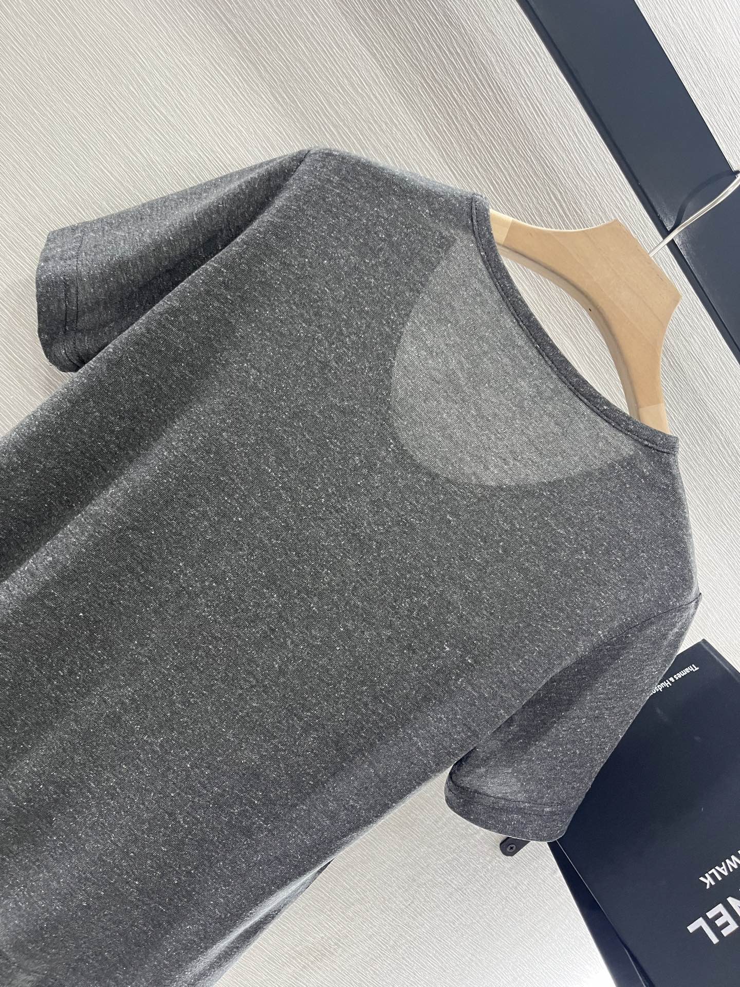 Ralph Lauren Women's Polo Bear Linen-Blend Tee, Gray, S-L 4 i1746986884988 4501 0 7