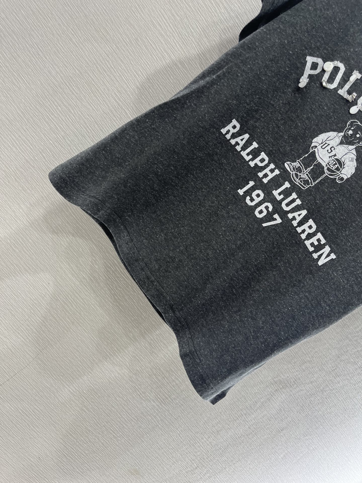 Ralph Lauren Women's Polo Bear Linen-Blend Tee, Gray, S-L 5 i1746986891244 8209 0 3