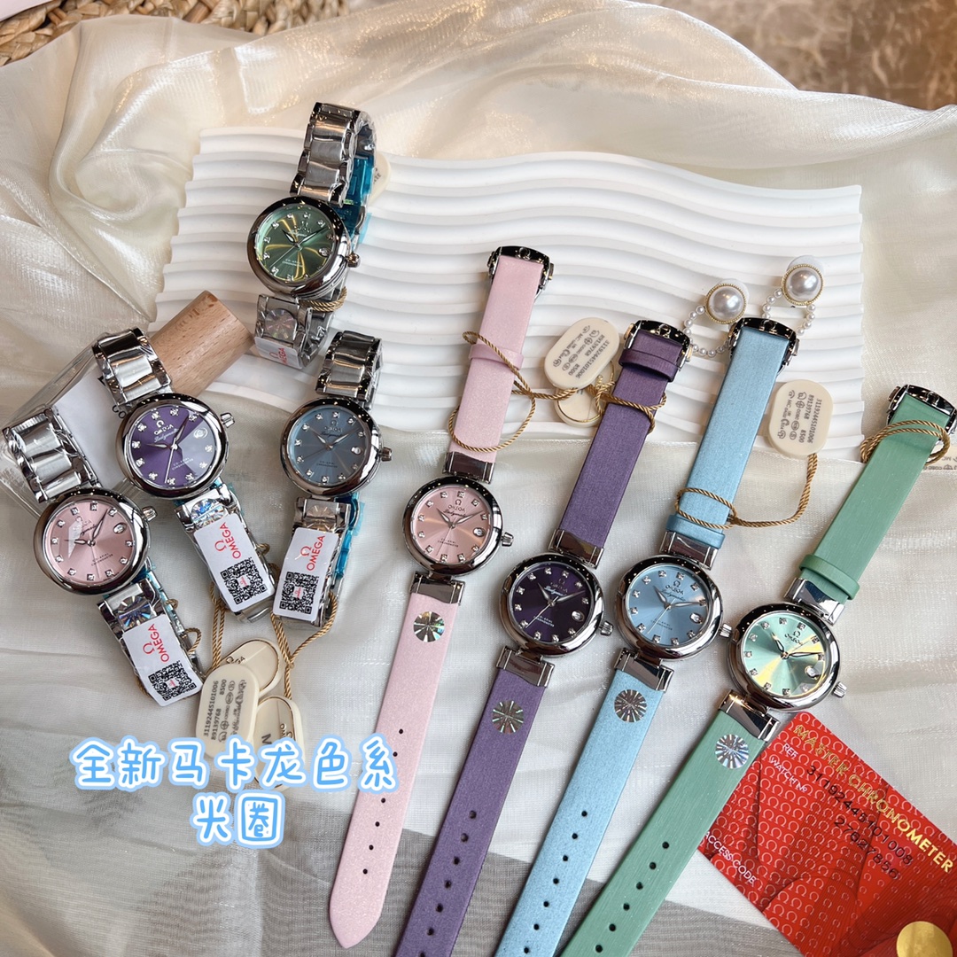 Omega Ladymatic: Montre de Luxe, Cadran 34mm, Collection Macaron 2025