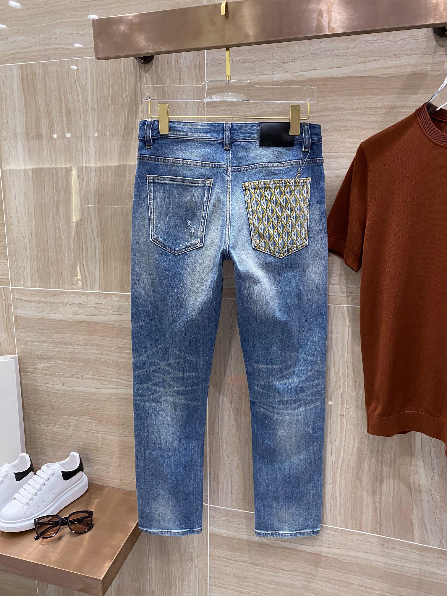 Dior Clothing Jeans High-End Designer
 Men