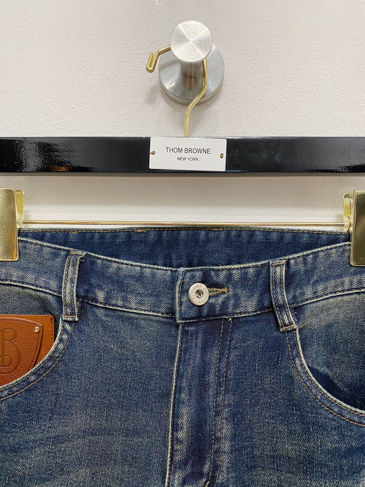 🇫🇷BURBERRY原单牛仔裤 2025新品，原版牛仔裤 原版重工打造，品牌经典LOGO设计，三标齐全！