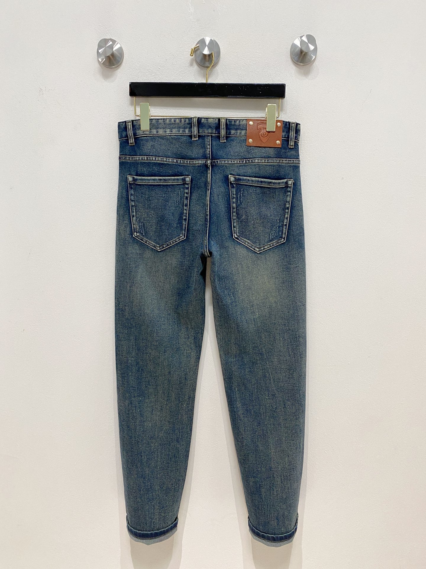 🇫🇷BURBERRY原单牛仔裤 2025新品，原版牛仔裤 原版重工打造，品牌经典LOGO设计，三标齐全！