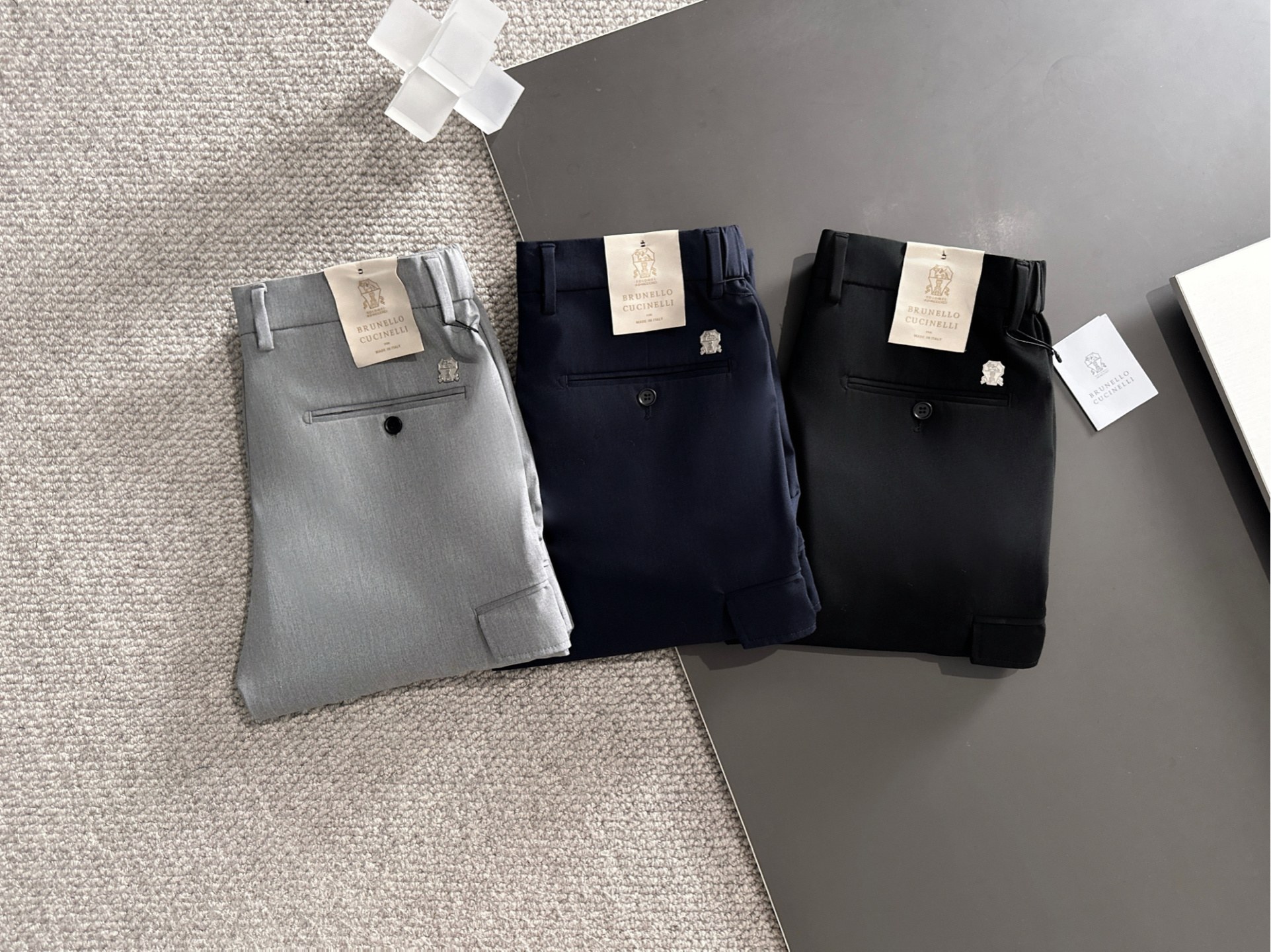 🇫🇷 BC 2026春夏爆款颜色：黑色，灰色，藏蓝色尺码：M-4XL介绍：高端松紧腰裤 顶级设计 高品质