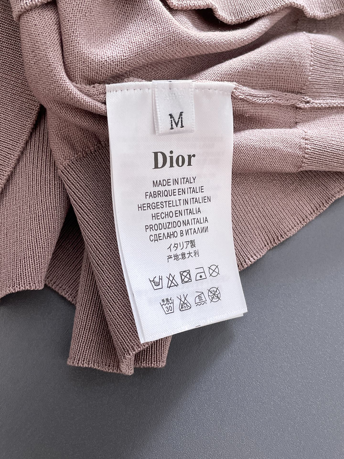 DIORI🇮🇹 翻领POLO 针织短袖材质 桑蚕丝 棉适用季节春 夏 秋,领型圆领袖长短袖袖型常规袖衣长
