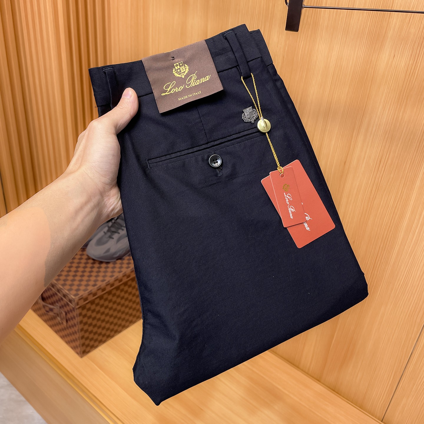 🇫🇷 loro Piana 原单休闲裤 2026新品，夏天新款 原版休闲裤 原版重工打造，品牌经典lOG