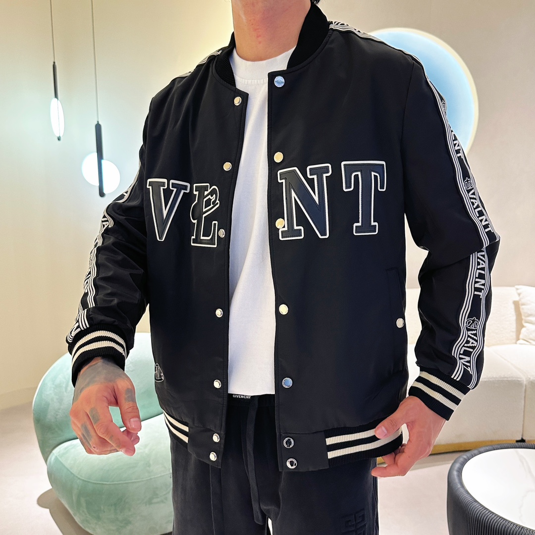 Valentino Clothing Coats & Jackets Printing Fall/Winter Collection Fashion