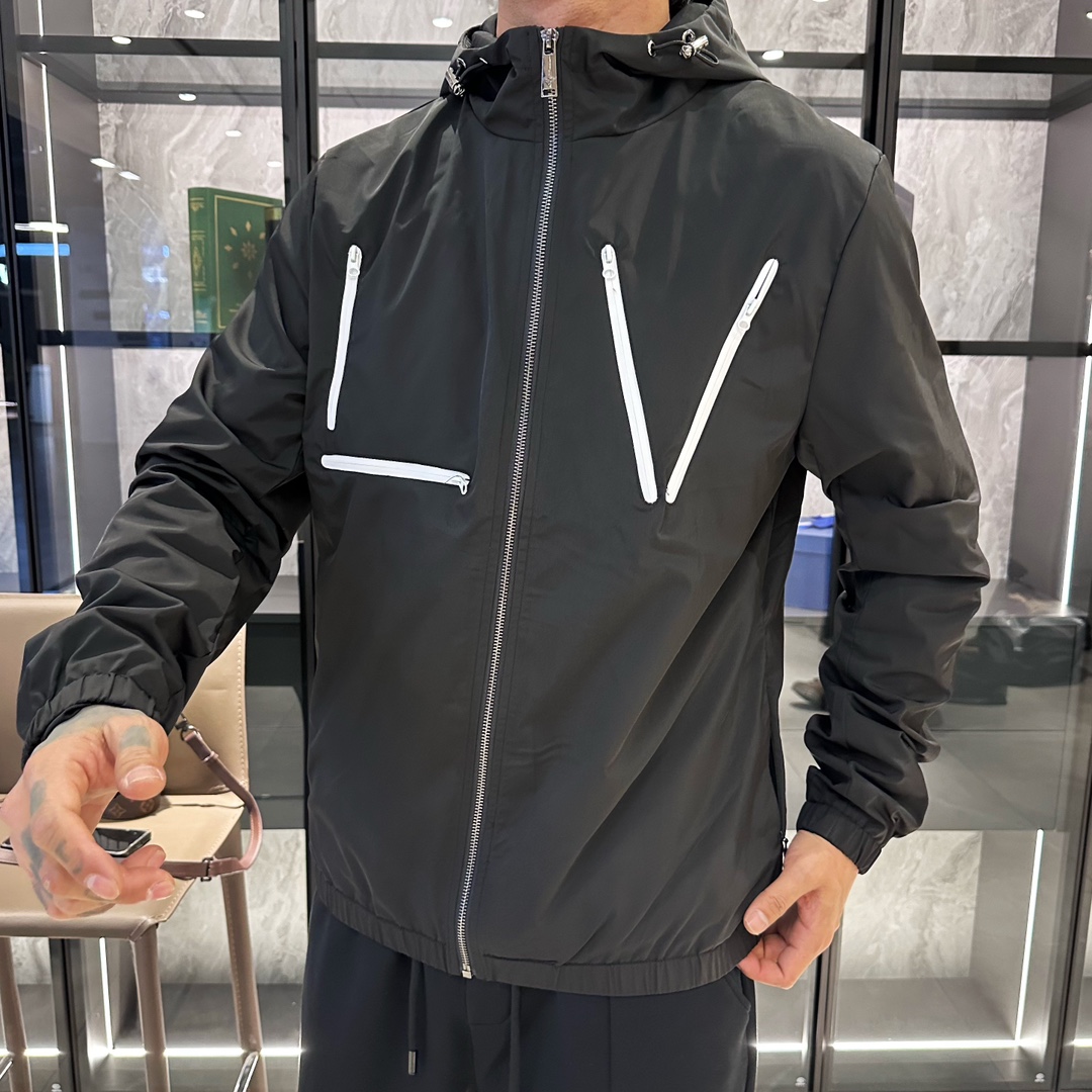 Louis Vuitton Wholesale
 Clothing Coats & Jackets Windbreaker Spring Collection Fashion