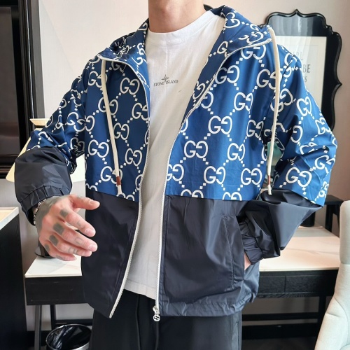 Gucci 2025 New Men's Fashionable Jacket, Italian Fabric, Luxury Brand Logo 1 Gucci 2025 New Men's Fashionable Jacket, Italian Fabric, Luxury Brand Logo