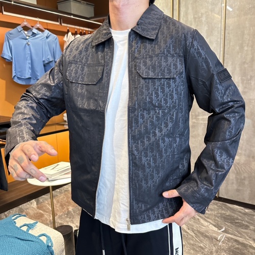 Dior 2025 Men's Italian Fabric Fashion Jacket 1 Dior 2025 Men's Italian Fabric Fashion Jacket