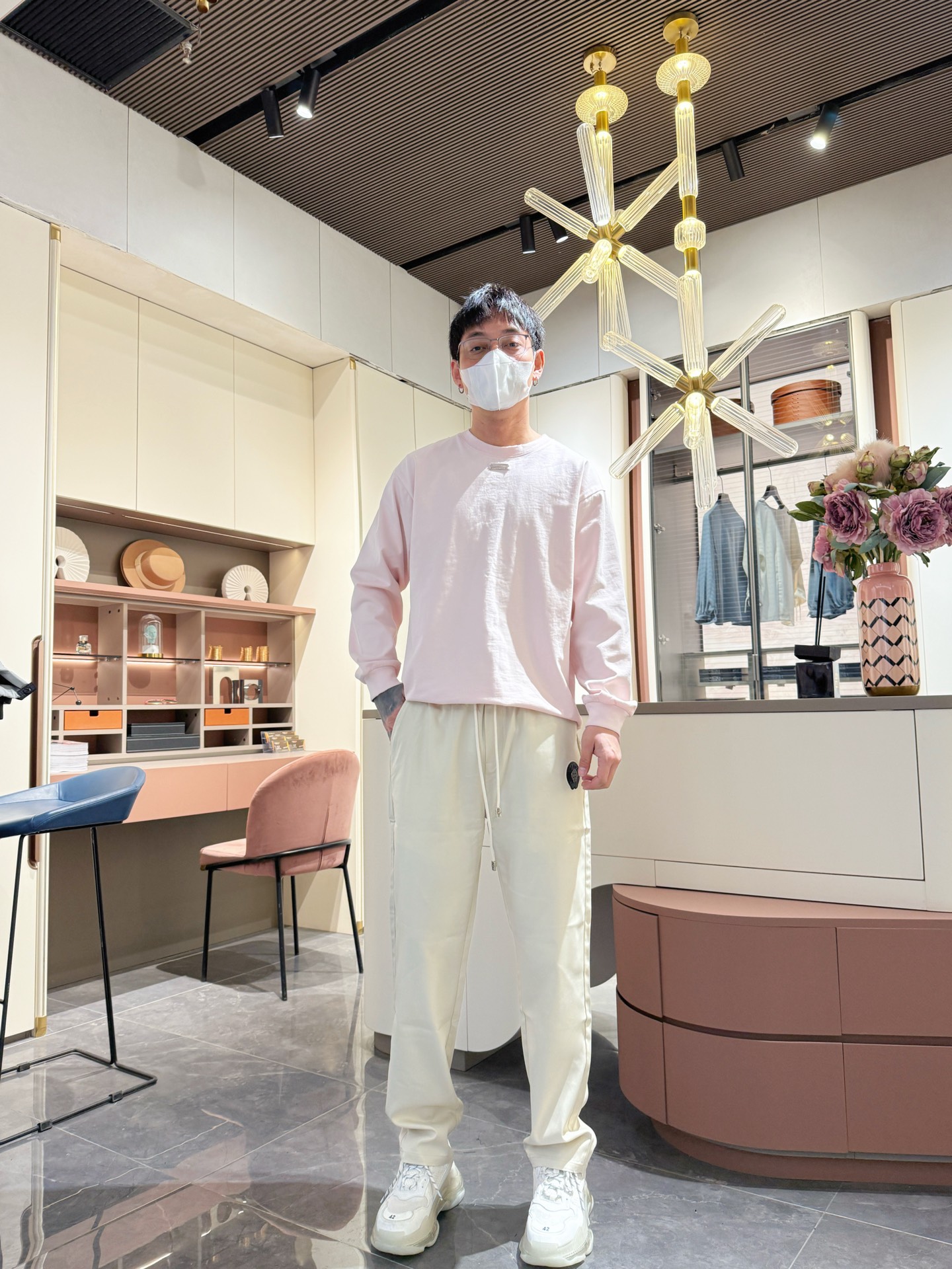   克罗心  顶级货品🐮 🆕2025春夏新款休闲裤！官网同步发售。品牌经典LOGO休闲裤 ，定制面料，舒