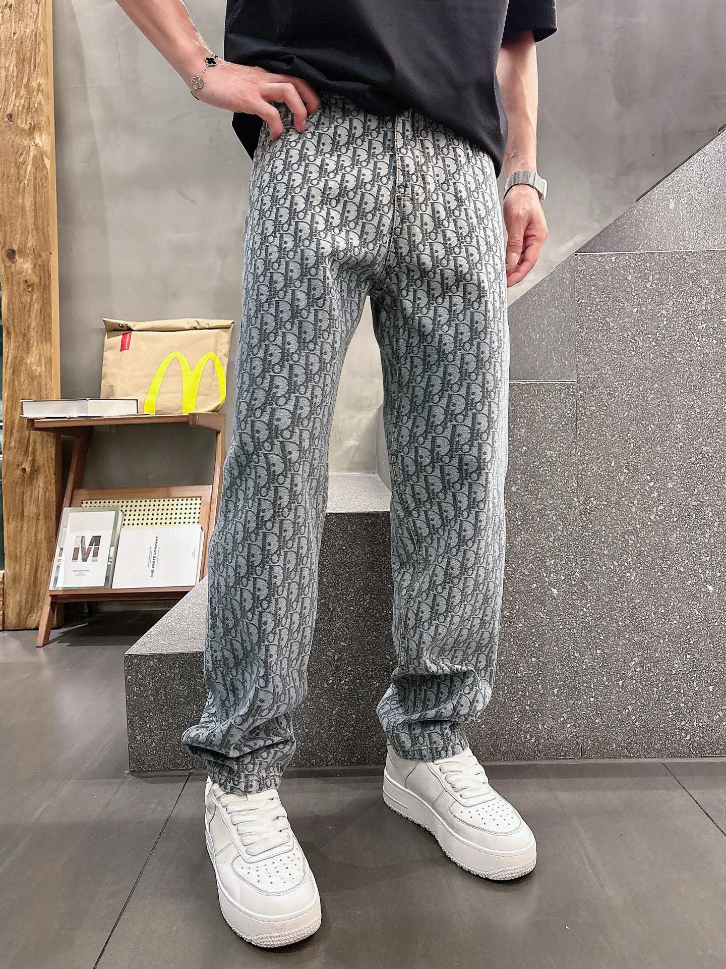 2025 New Original Jeans with Classic Logo Design and Customizable Cowboys. - 图片 6