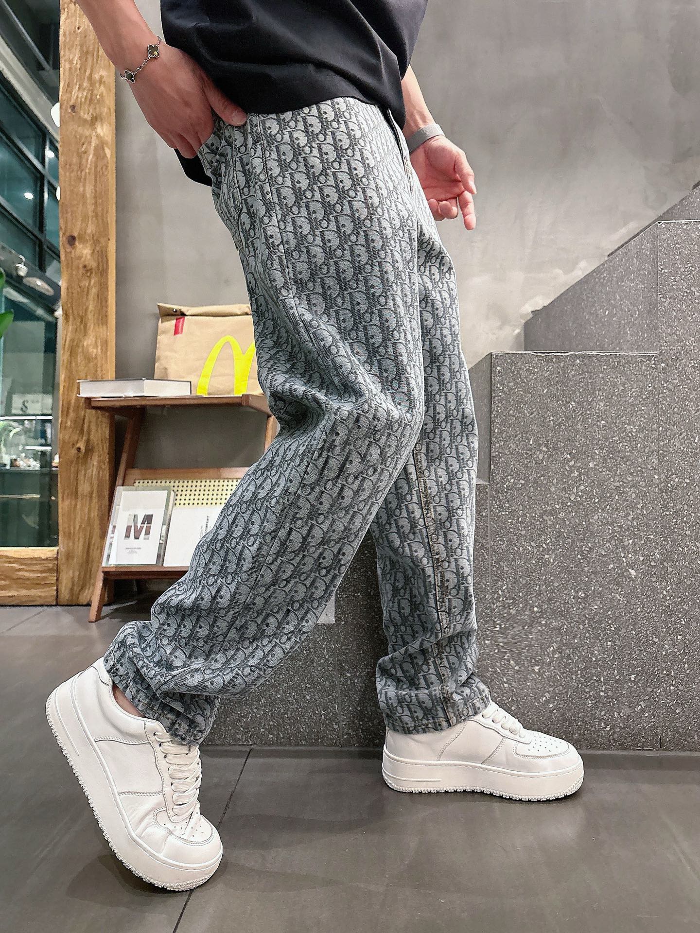 2025 New Original Jeans with Classic Logo Design and Customizable Cowboys. - 图片 7