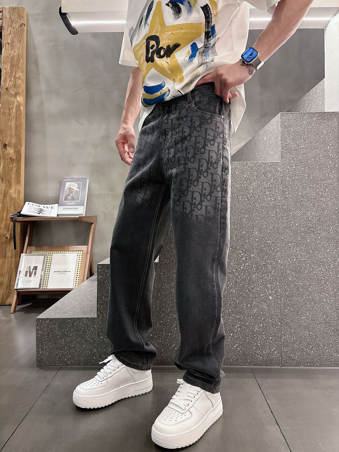 “2025 New Original Jeans: Classic Logo Design, Customized Cowboys, Code 30-36” - 图片 7