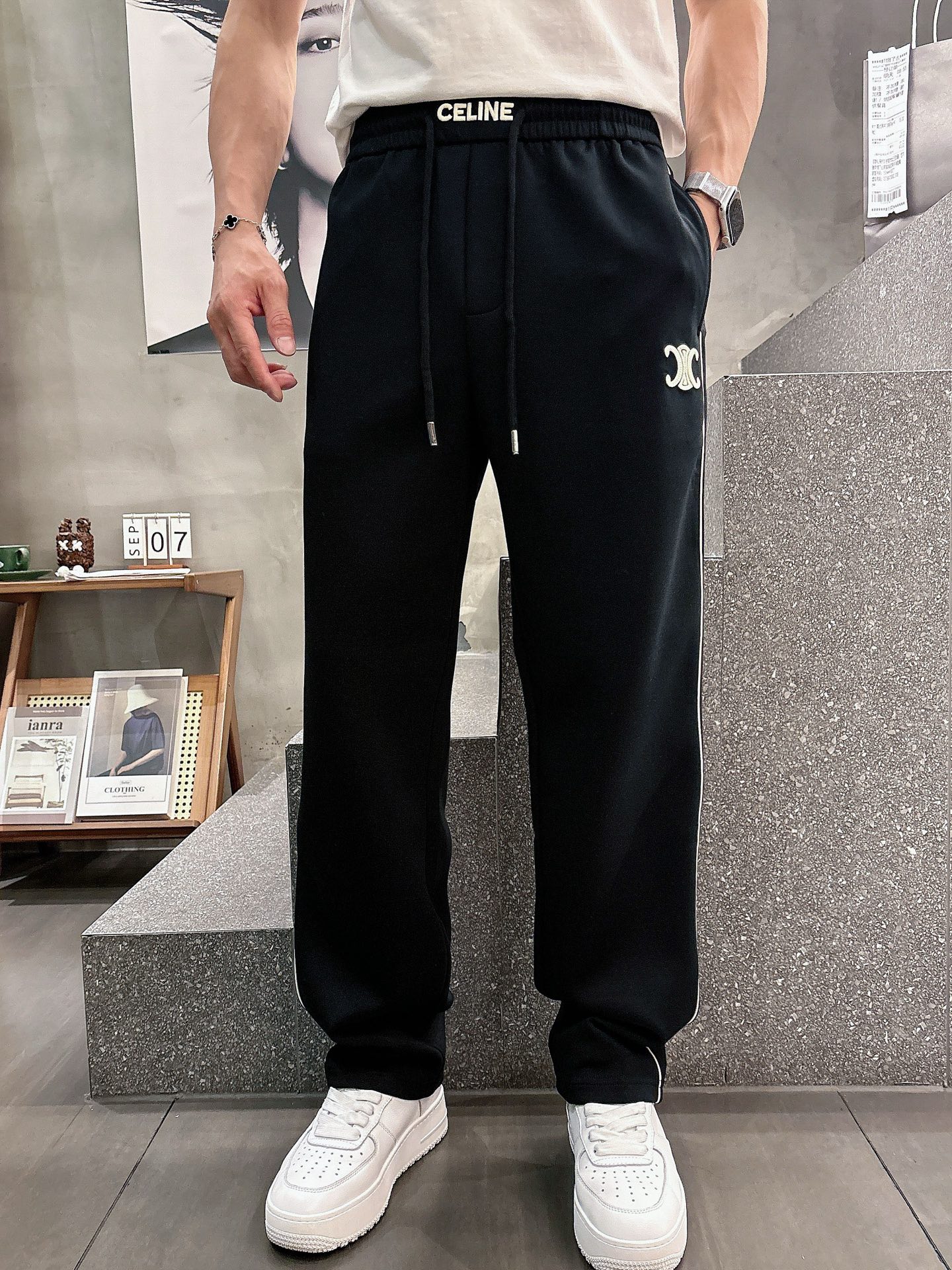 Classic Logo Casual Pants - Comfortable & Stylish, Available in M-3XL 3 i1757496203967 5662 0 7