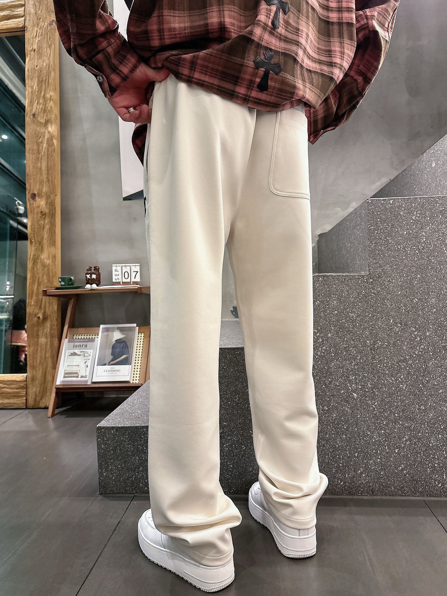 Celine Logo Print Casual Pants - Comfort & Style, Premium Quality 8 i1757496266948 9151 0 2